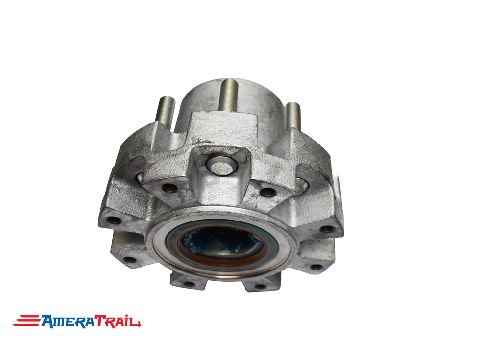 10k Lug Complete Hub Kit for 10,000 lb. Axles with 5/8 studs, Fully Greased, 8 on 6.5 Lug Pattern