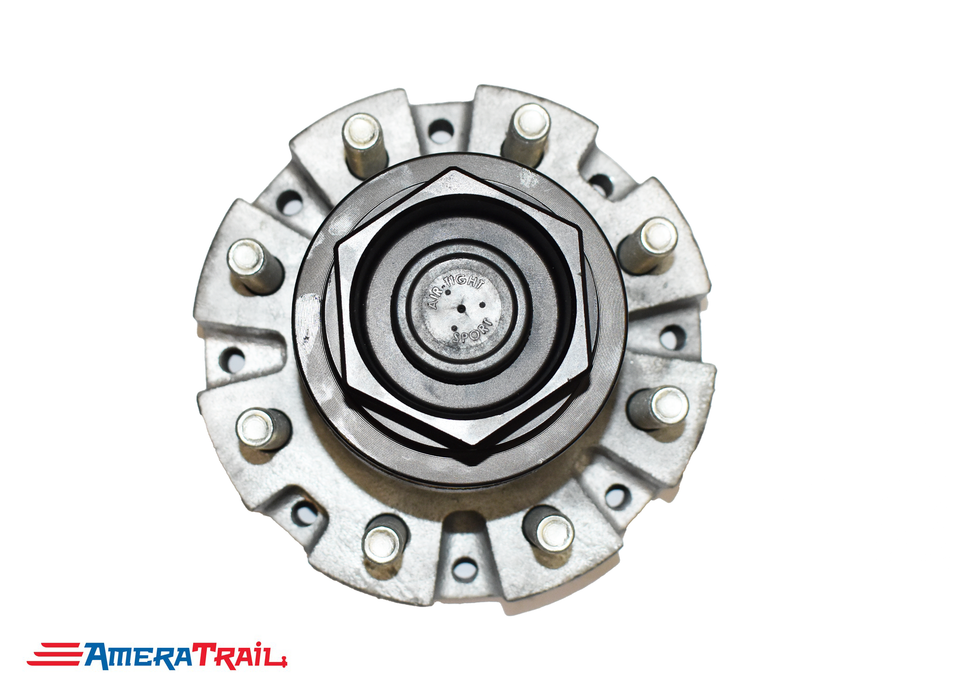 10k Lug Complete Hub Kit for 10,000 lb. Axles with 5/8 studs, Fully Greased, 8 on 6.5 Lug Pattern