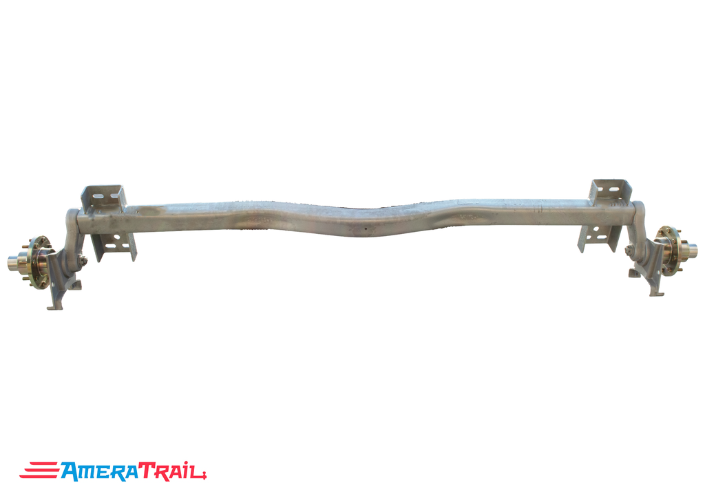 8 Lug 7000 Lb Torsion Axle w/ Vortex Hub, V Bend, Available in