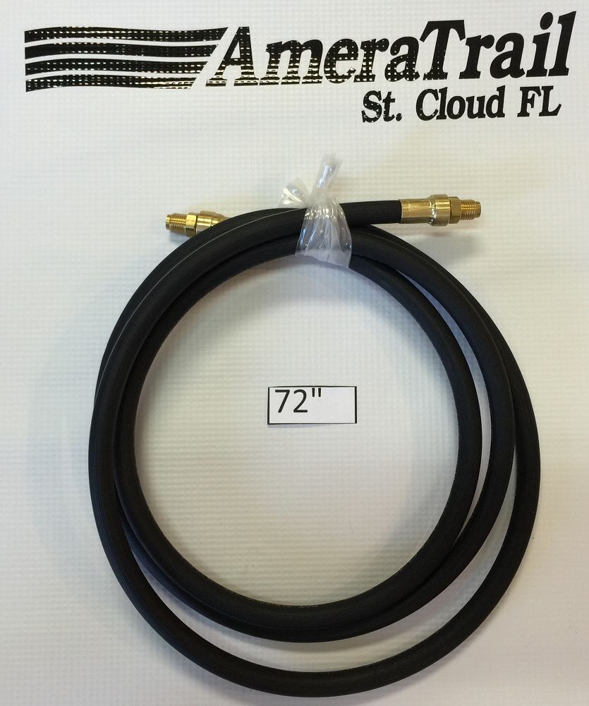 72 Brake Line 1 8 ID 3 16 Brass Male Fittings W Stainless Flares 72-brake-line-1-8-id-3-16-brass-male-fittings-w-stainless-flares