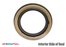 6 - 8 Lug Rear Hub Seal / Double Lip Seal, 2.25" ID X 3.376" OD, Commonly Used On 5.2-8K Axles