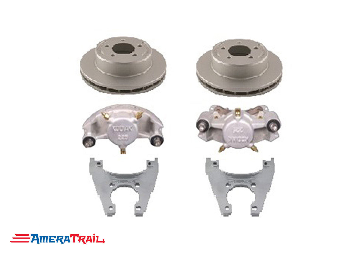 Kodiak Brake Kit, All Dacromet Finish - 5 on 4.5