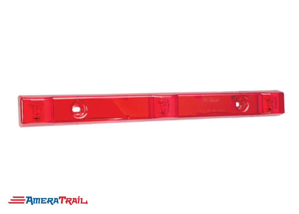 Red LED ID Light Bar, 2 Wire Pigtail - Wesbar