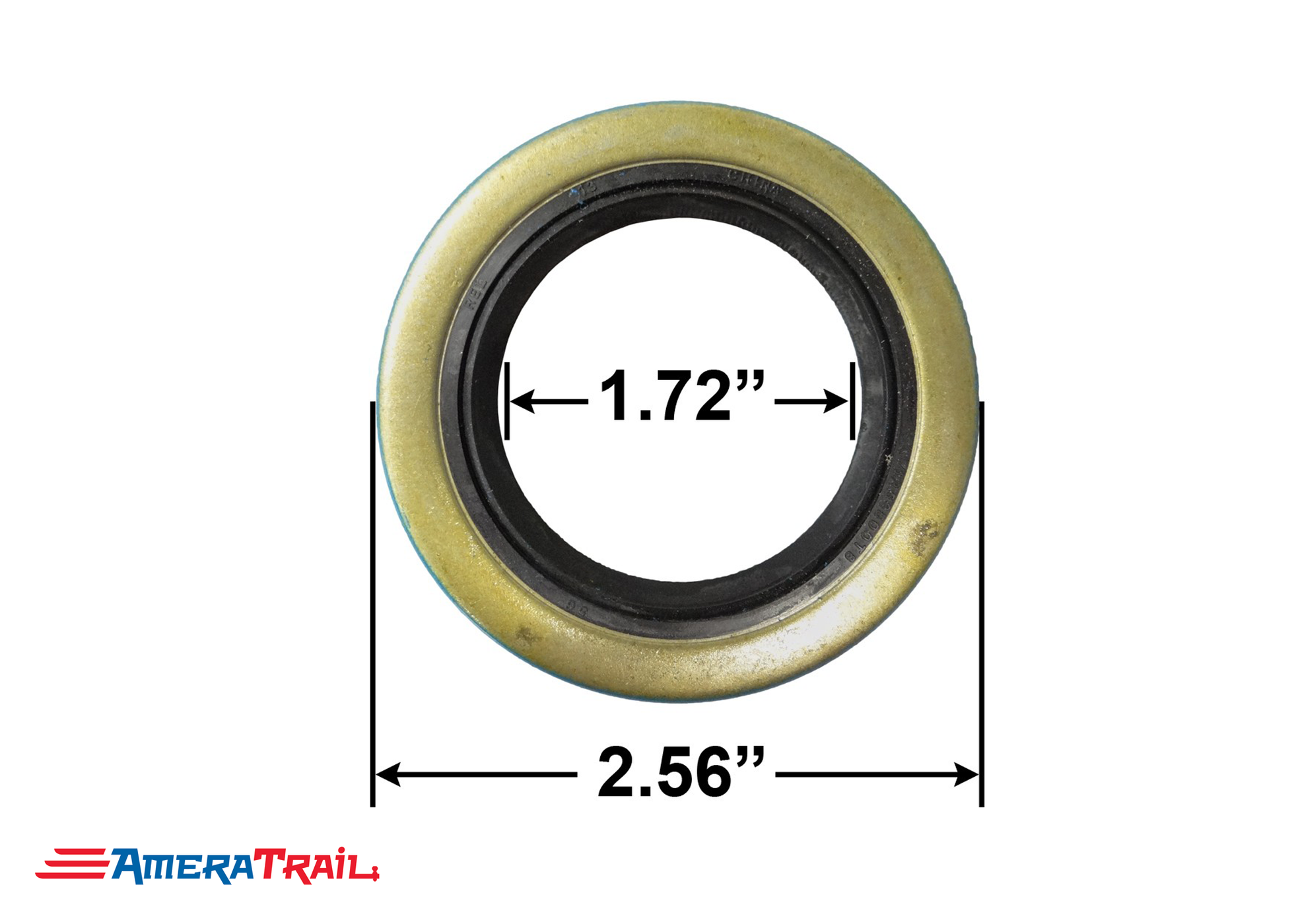 Rear Double Lip Hub, 5 Lug, Seal, 1.719