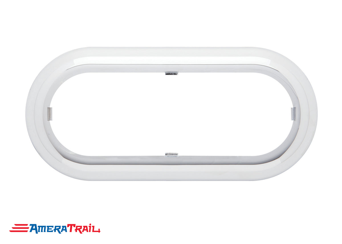 Optronics Chrome Bezel Light, Grommet for Surface Mount 6