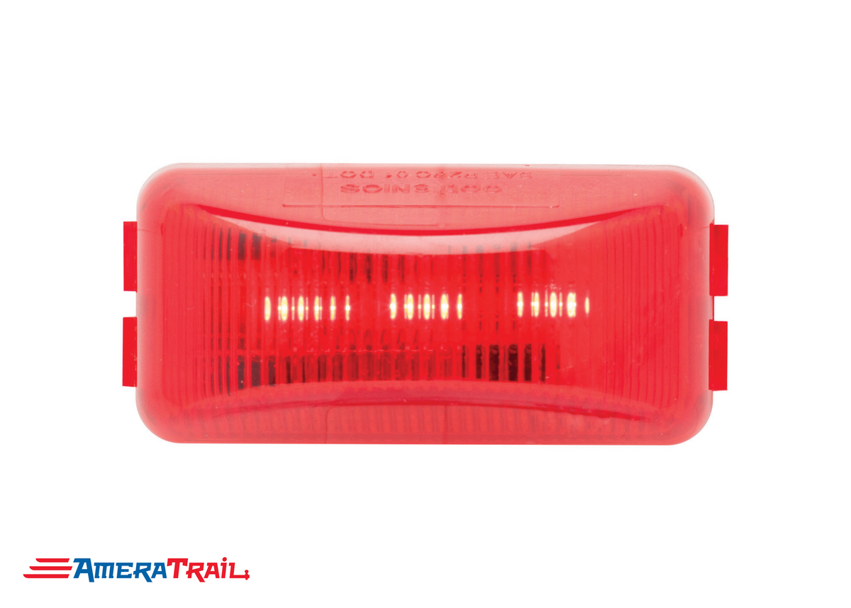 SeaChoice Red Submersible LED Boat Trailer Light - Mini Sealed Clearance & Side Marker