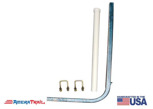 Guide Post Kit Includes 1 48" Galvanized Guide Post, 1 PVC Pole, and Attaching U Bolts