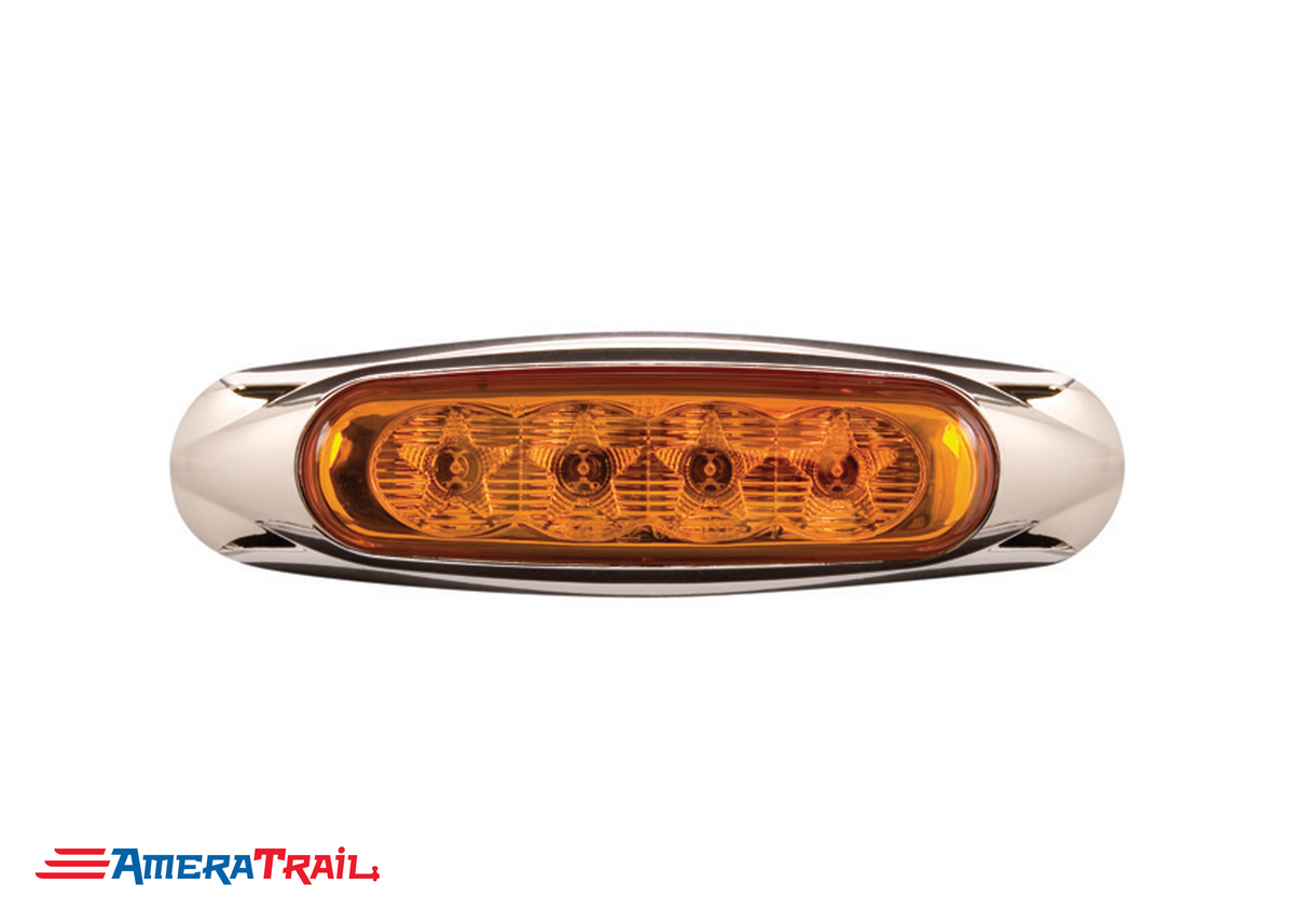 Amber LED Panel Surface Mount, Optronics — AmeraTrail Parts