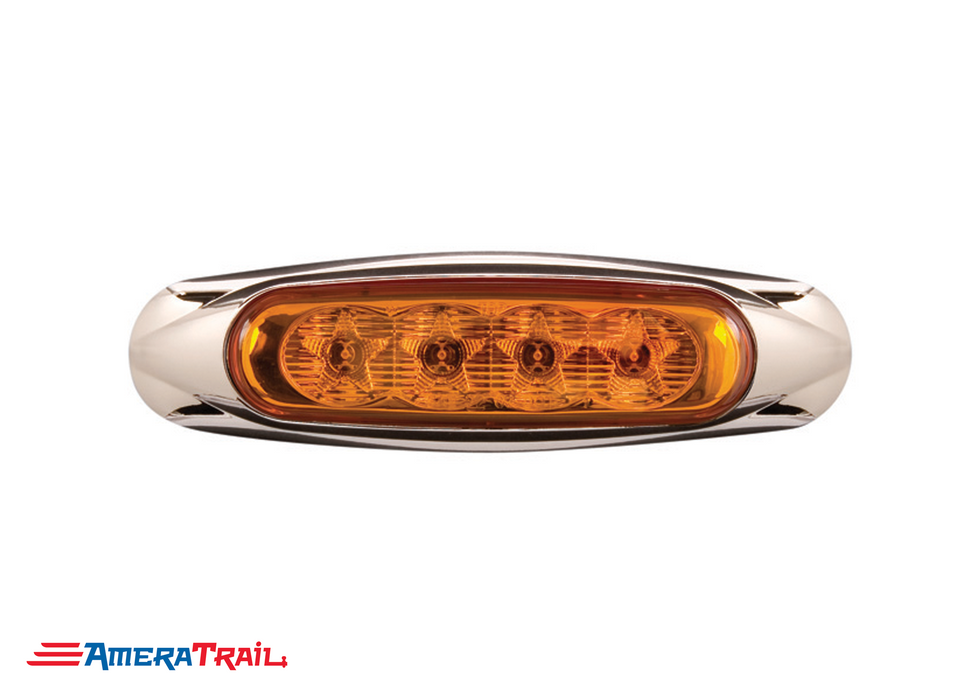 Amber LED Panel Surface Mount, Optronics — AmeraTrail Parts