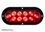 6" Oval LED Surface Mount Tail Light, Optronics
