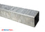 3" x 3" x 3/16" Galvanized Steel Trailer Tongue, Available in 60" & 72"